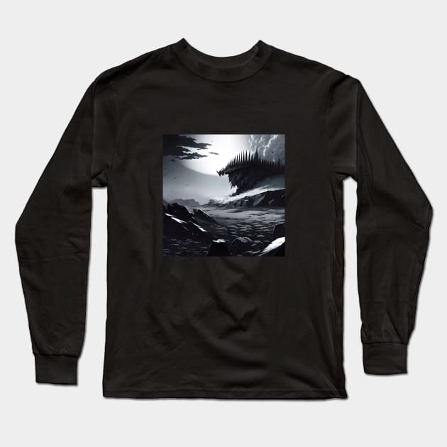 apocalypse Long Sleeve T-Shirt by theblack futur